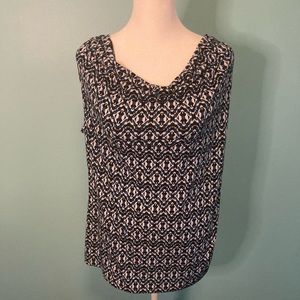 Evan Picone large blouse shell